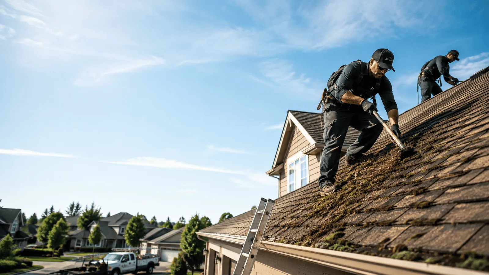 Roof Moss Removal in Elmaton, TX near me